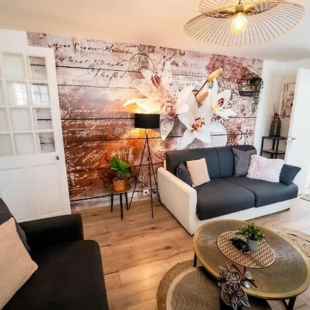 SPACIEUX Appart Jacuzzi Terrasse Parking 10min port d'Honfleur Plage Apartment *