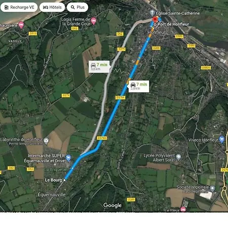 Lejlighed Spacieux Jacuzzi Terrasse Parking 10min Port D'honfleur *