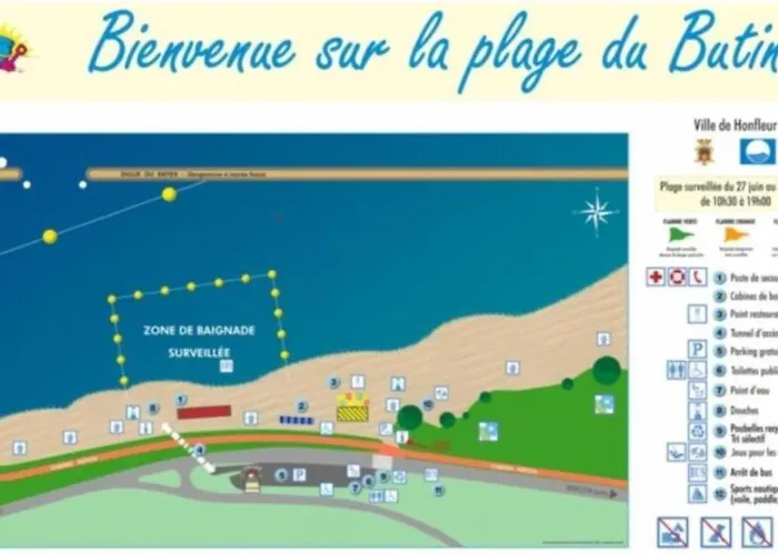 Le Spacieux Honfleur Plage 10Min Apartment